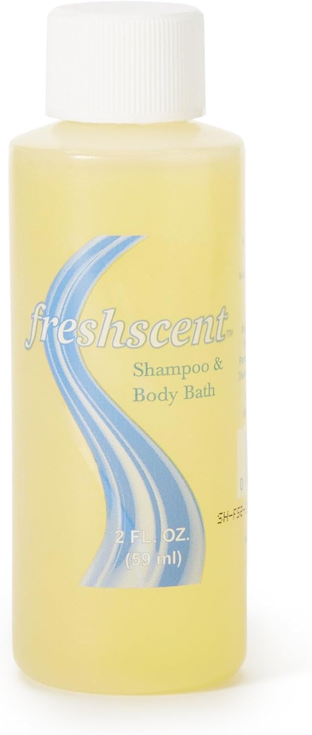 2 oz. Shampoo and Body Bath, Clear Bottle