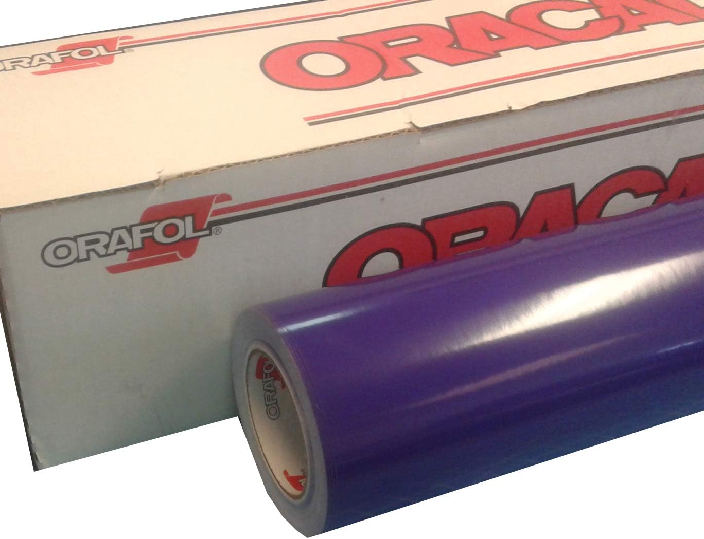 24" x 10 Ft Roll of Glossy Oracal 651 Purple Vinyl for Craft Cutters and Vinyl Sign Cutters