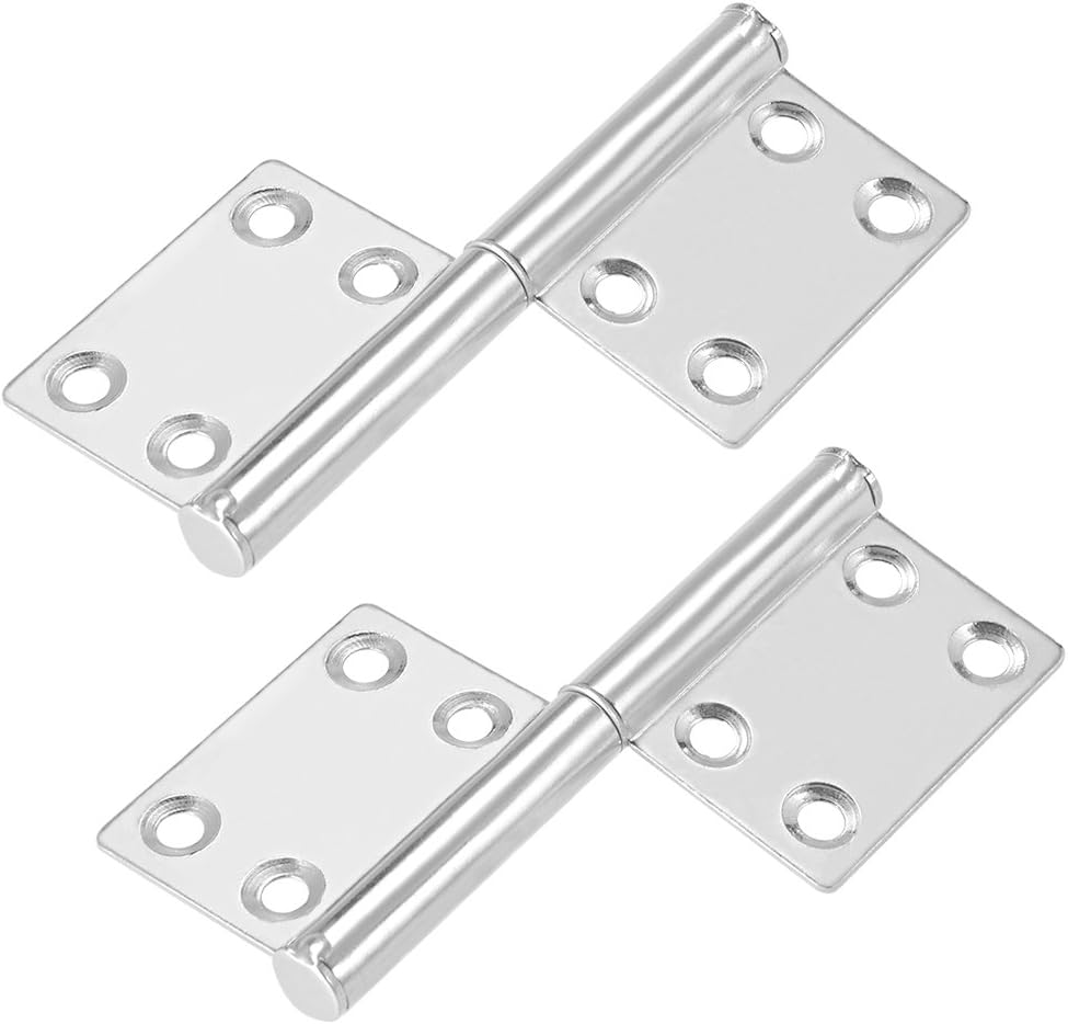 uxcell Lift Off Hinge, Stainless Steel Slip Joint Flag Hinges