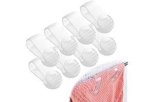 Clear Kitchen Towel Clips That Have A Secure Grip And Are Easy To Use