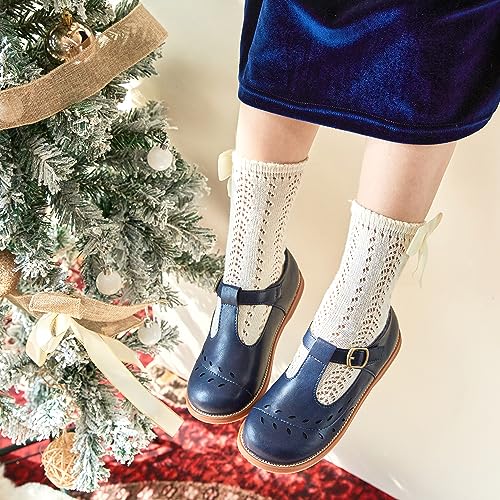 Image of Otter MOMO Toddler /Little Girls Mary Jane Slip-on School Uniform Party Dress Shoes