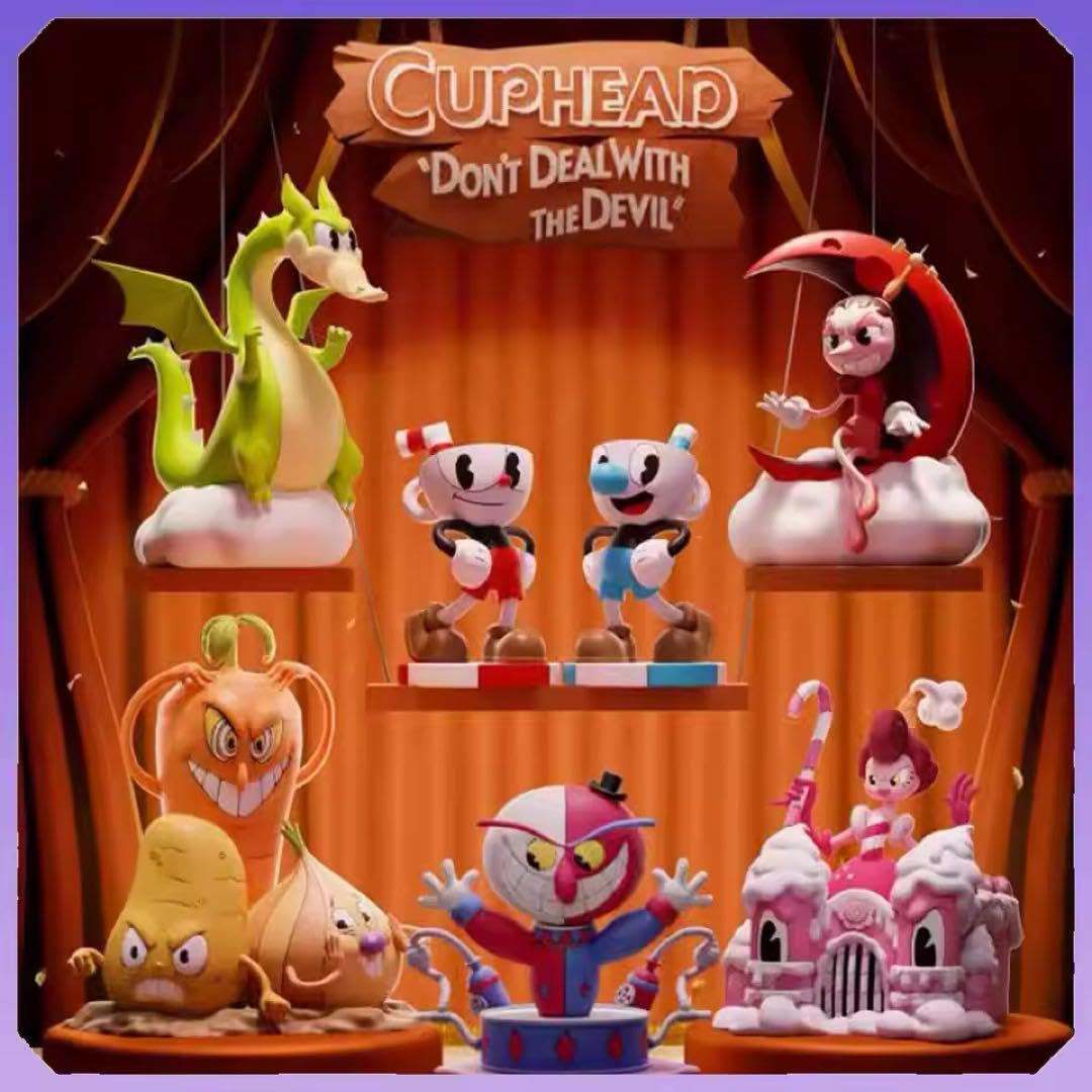 Amazon.co.jp: PLZDOT×スタジオ MDHR カップヘッド フィギュア