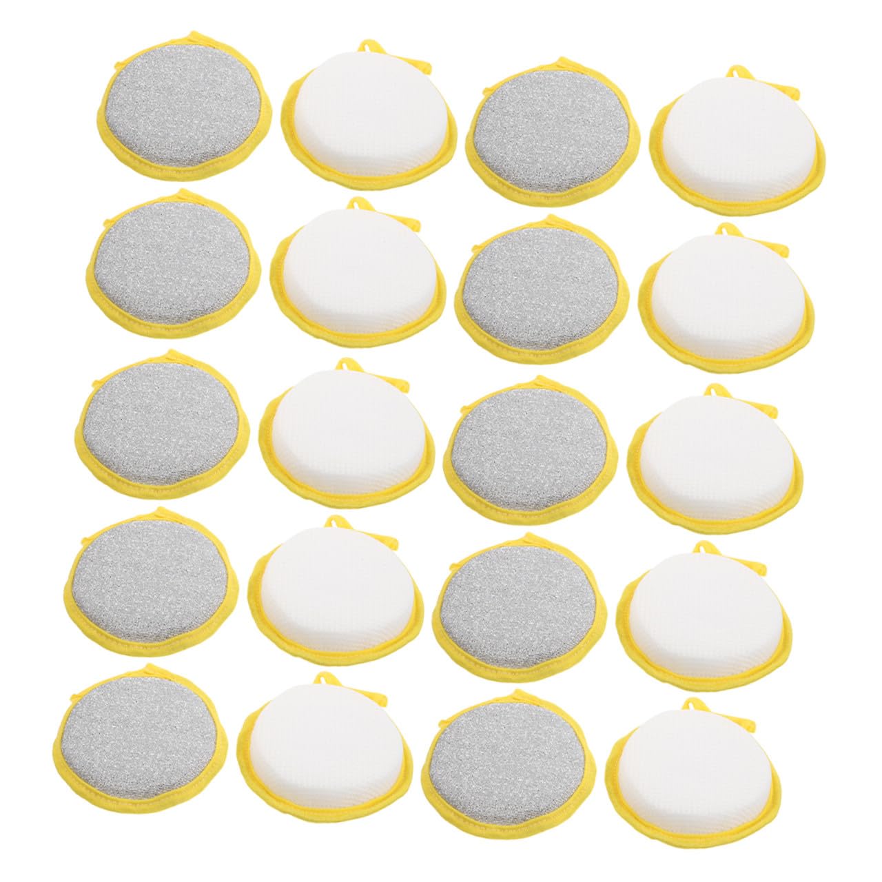 50 Piezas Esponjas para Lavar Platos Doble Cara Unidades Esponja de Limpieza Resistente y Duradera para Cocina Ollas Sartenes Fregadero Uso Múltiple