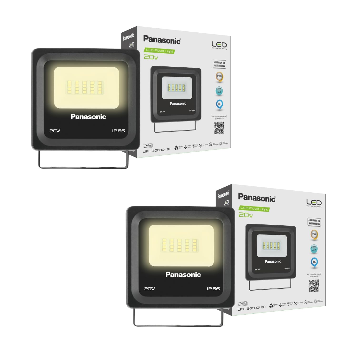 Panasonic 50W Waterproof Flood Light - Outdoor LED -14