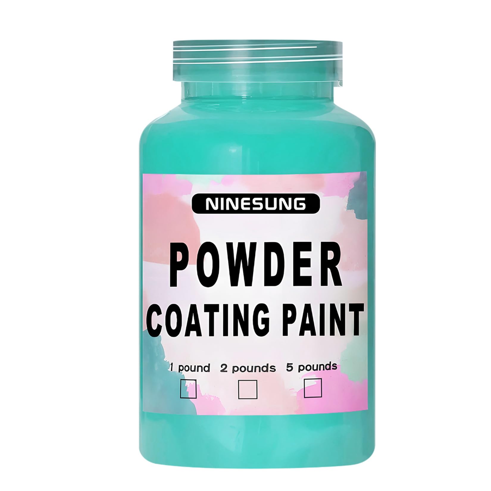ninesung Powder Coating Paint, Plastic Coating Paint Powder, Jigs and Lures Powder Paints for Metalwork, Crafts, Fishing Leads and Jig Heads, Hobby (
