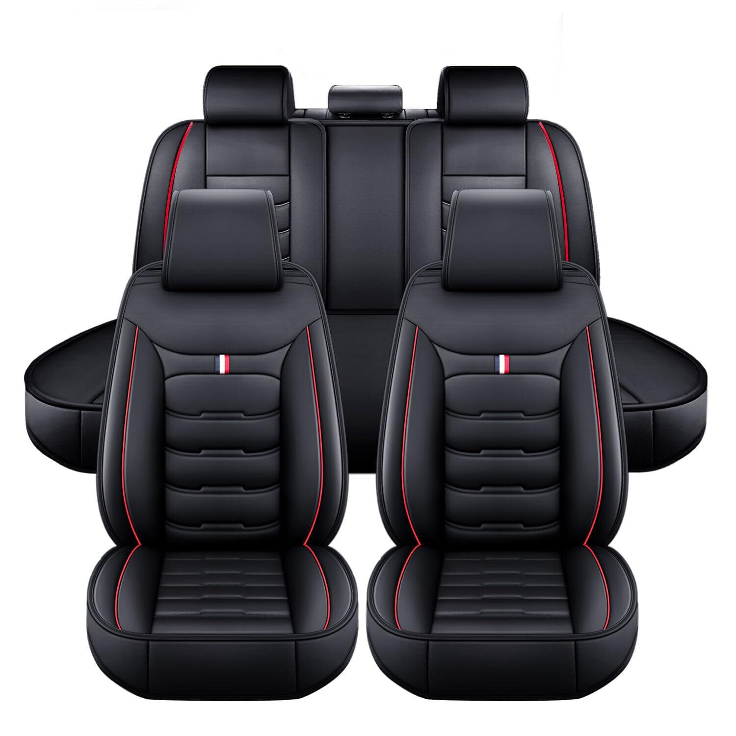 Housses de Siège Auto pour VW Tiguan 2.Gen SWB 5 places cuir PU