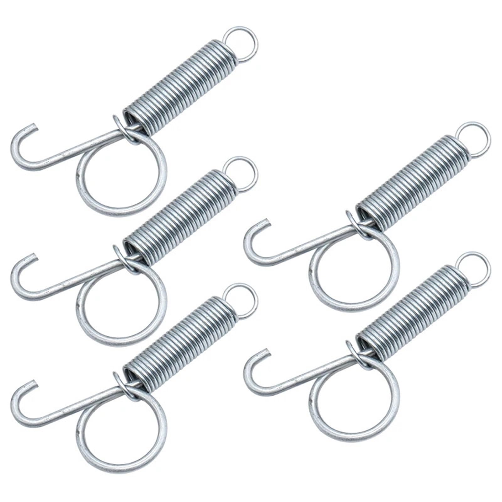Maryear 8.5Cm Wire Cage Clips 50Pcs Chicken Quail Rabbit Pigeon Cage Door Spring Hook Multifunctional Fixing Tension(8.5Cm)