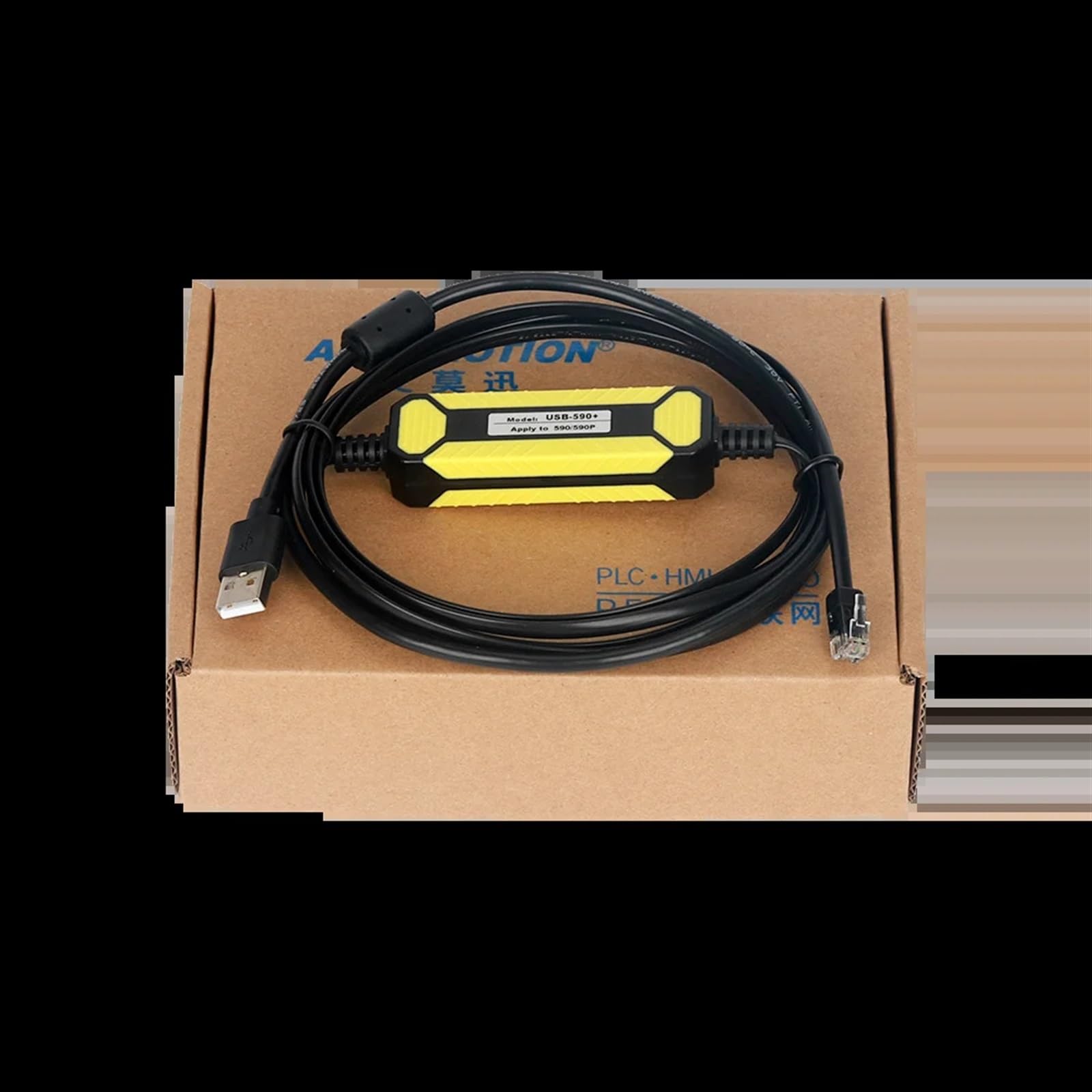 SPABOY USB-590 for Parker 590P 590 DC contrôleur de vitesse haute vitesse Type d'isolation USB débogage câble de données câble de programmation