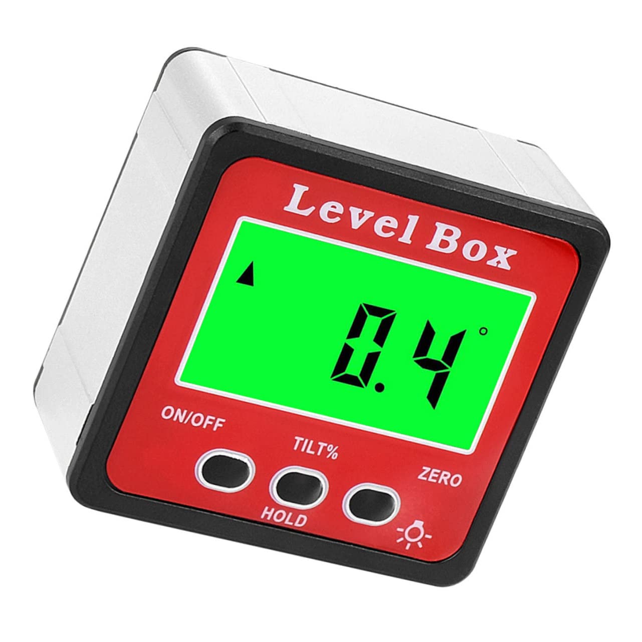 Hemobllo 2pezzi Digital Angle Gauge Elettronico Display Lcd Retroilluminato Misuratore Per Falegnameria Riparazioni Auto e Decorazioni Domestiche Strumento Precisione Batteria
