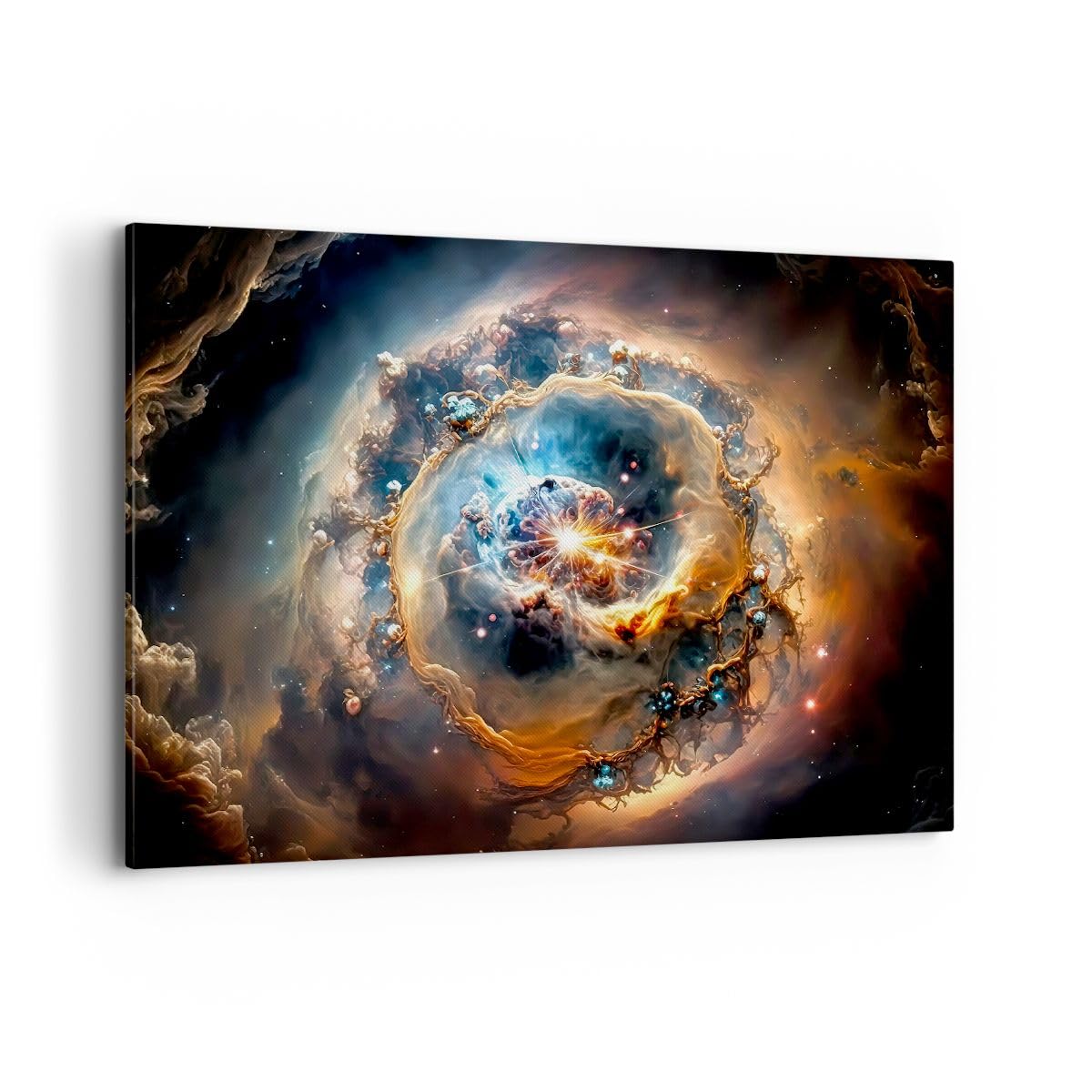 Lienzos decorativos 100x70cm Cuadro Sobre Lienzo Moderno Universo Cosmos Galaxia Grande Dormitorio Cocina Cuadros Pared Imágenes Cuadros Decoracion Salon Wall Art Prints Decor Canvas AA100x70-5808