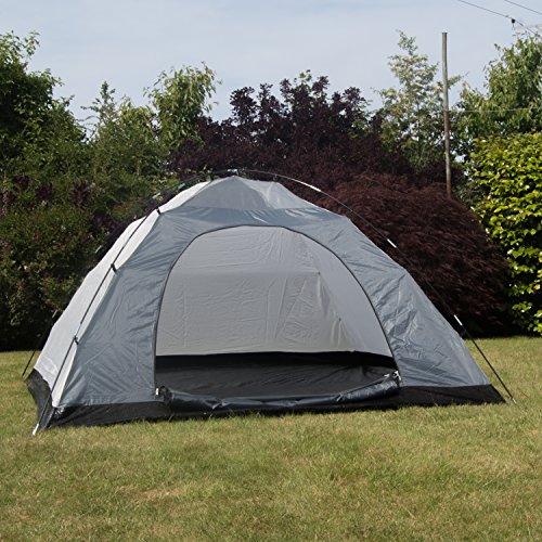 Andes 4 Person Man Berth Double Skin Camping/Festival Dome Tent - Image 5