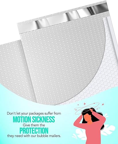 Miniatura 235 de GSSUSA - Sobres acolchados de polietileno de 6” x 10”, sobres de burbujas, bolsas sobres para envíos de pequeños paquetes, bolsa de envío, paquete