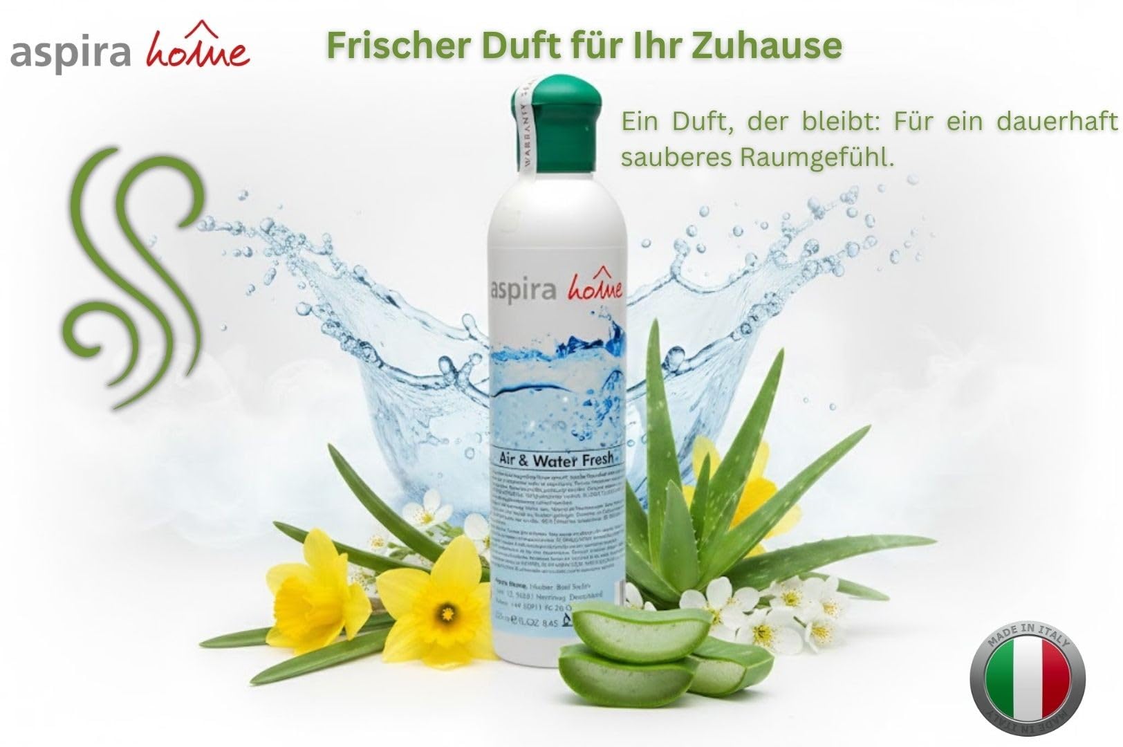 Aspira Home Duftstoff mit Aloe Vera - Duftl fr  Wasserstaubsauger/Staubsauger mit Wasserfiter und Airfresher/Bowl (1,  250ml) : Amazon.de: Drogerie & Krperpflege
