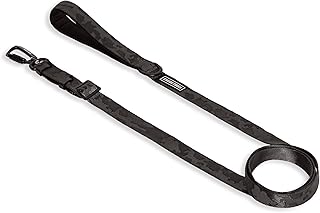 Canada Pooch Dog Utility Leash - Durable Nylon Heavy Duty Dog Leash with Neoprene Padded Handle | 4ft to 6ft Adjustable Dog Leash with Extra Strength Carabiner for Collar