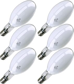 Replacement for GE MVR400/C/HOR, 18097 (2619), 400 Watt, White Metal Halide Light Bulbs (6 Pack)