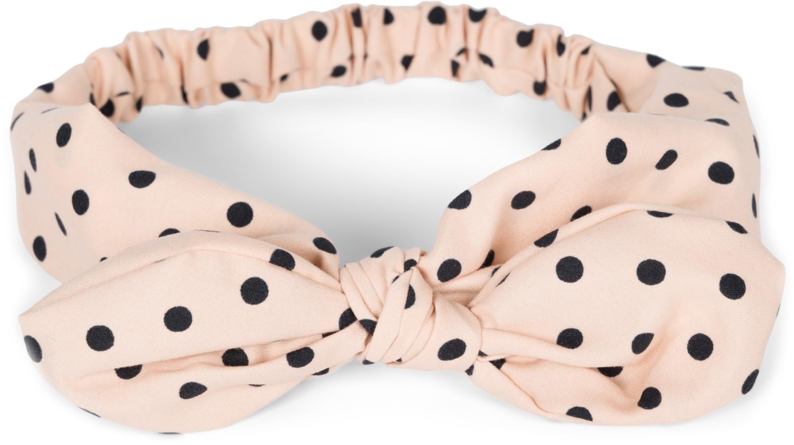 styleBREAKER women hairband with polka dots pattern, flexible bow and elastic, hairband, headband, pin-up
