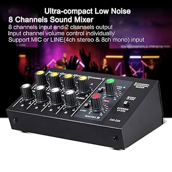 Amazon.co.jp: KUQIZ オーディオアンプ AM-228 超コンパクト低