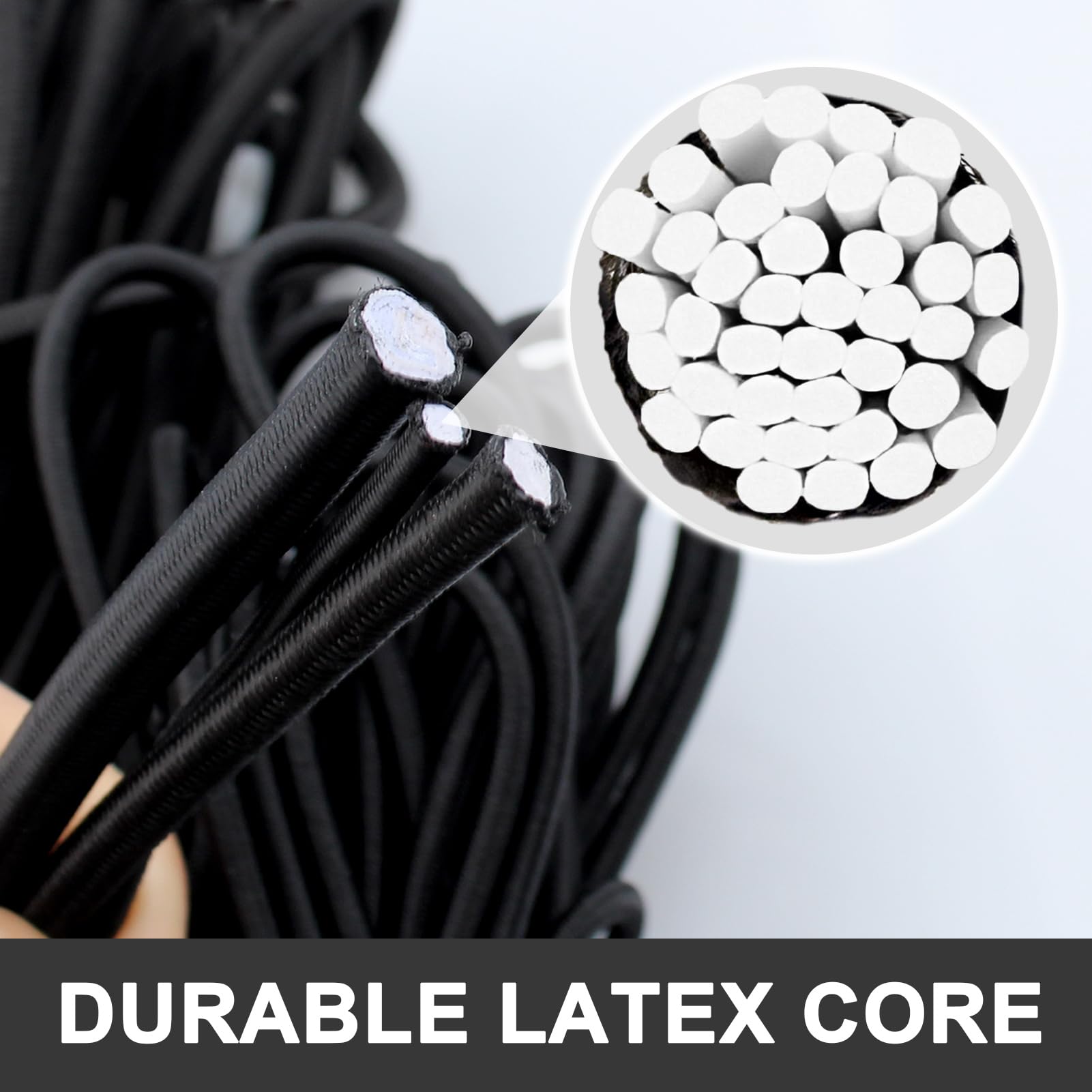 Tendeur Elastique Corde élastique 8mm X 10m - Tendeur Bâche