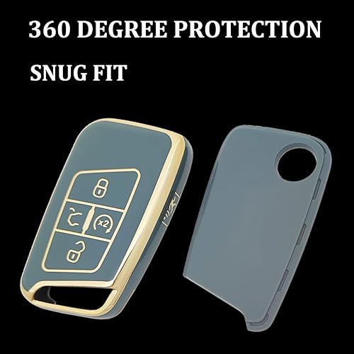 Miniatura 4 de Funda protectora de TPU para llavero VW Atlas Tiguan Taos Passat Jetta Beetle Golf MK6 Polo Smart Key Fob