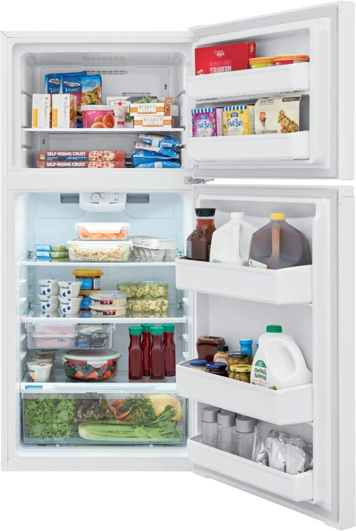 Frigidaire FFTR1425VW – 13.9 cu ft White Top Freezer Refrigerator, EvenTemp™ Cooling & Flexible Storage System on Fridge.com