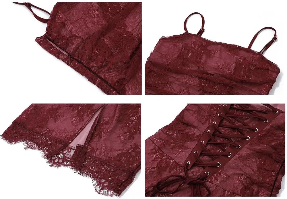 GeRRiT Women's 2024 Spring Fashionable and Sexy Long-Sleeved Waistcoat Blouse Slimming High Waist Suspender Skirt (Color : Red, Size : Medium)