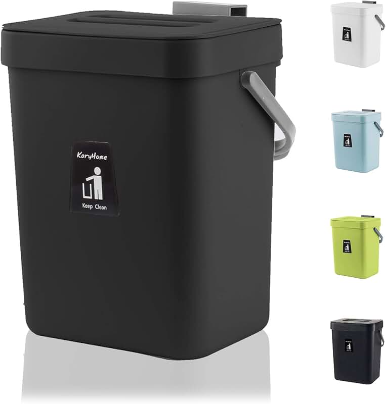 wall mount trash can