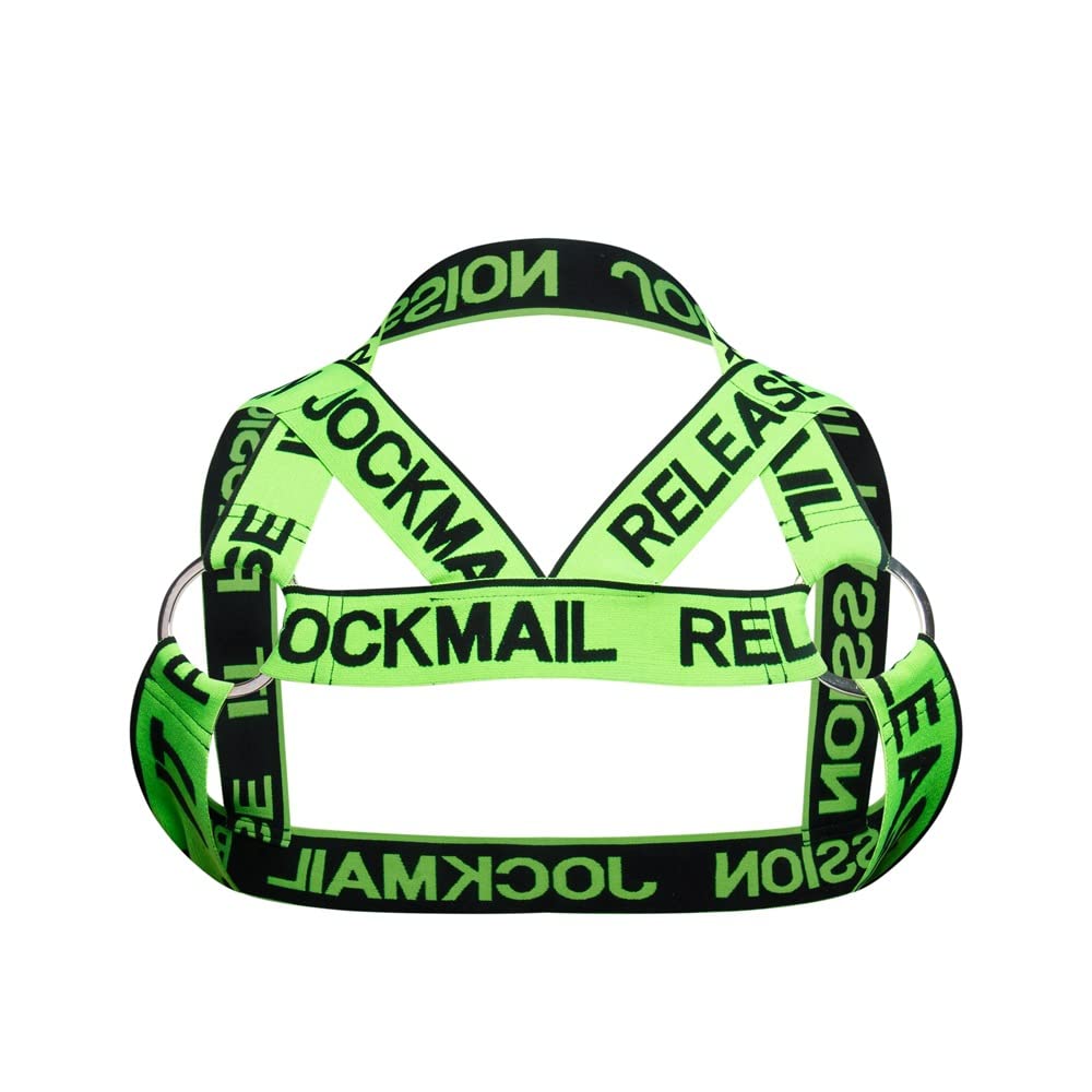 JOCKMAIL Mens Fitness Harness Shoulder Strap Mens Fitness Body Chest Half Harness Athletic Shoulder Strap Harness
