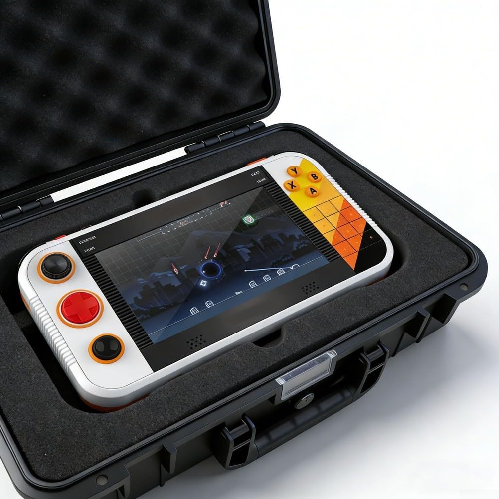 Gamestation Go, custodia protettiva impermeabile per accessori, custodia protettiva in EVA per console di gioco portatile da viaggio