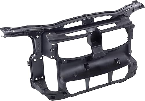 Miniatura 4 de CarPartsDepot Panel de núcleo de soporte de radiador delantero W/O paquete deportivo compatible para BMW E90 E91 E92 E93 Serie 3 Sedan Coupé