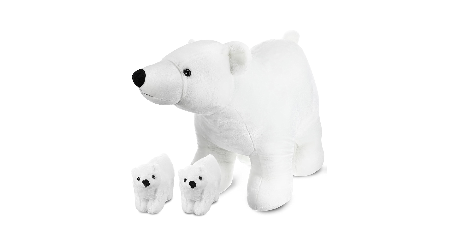 Amazon.co.jp: Libima 3個 30インチ ジャンボシロクマ ぬいぐるみ 長さ