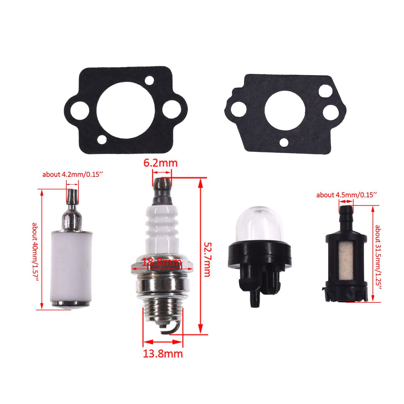 Carburador C1Q-S183 para Stihl BR600 BR550 BR500 Mochila soplador de hojas 4282-120-0607 4282-120-0608 carburador