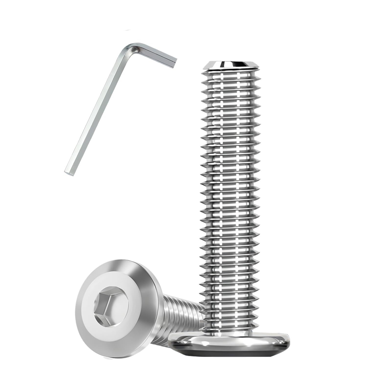 Stainless Steel Socket Head Screws - 50PCS -8