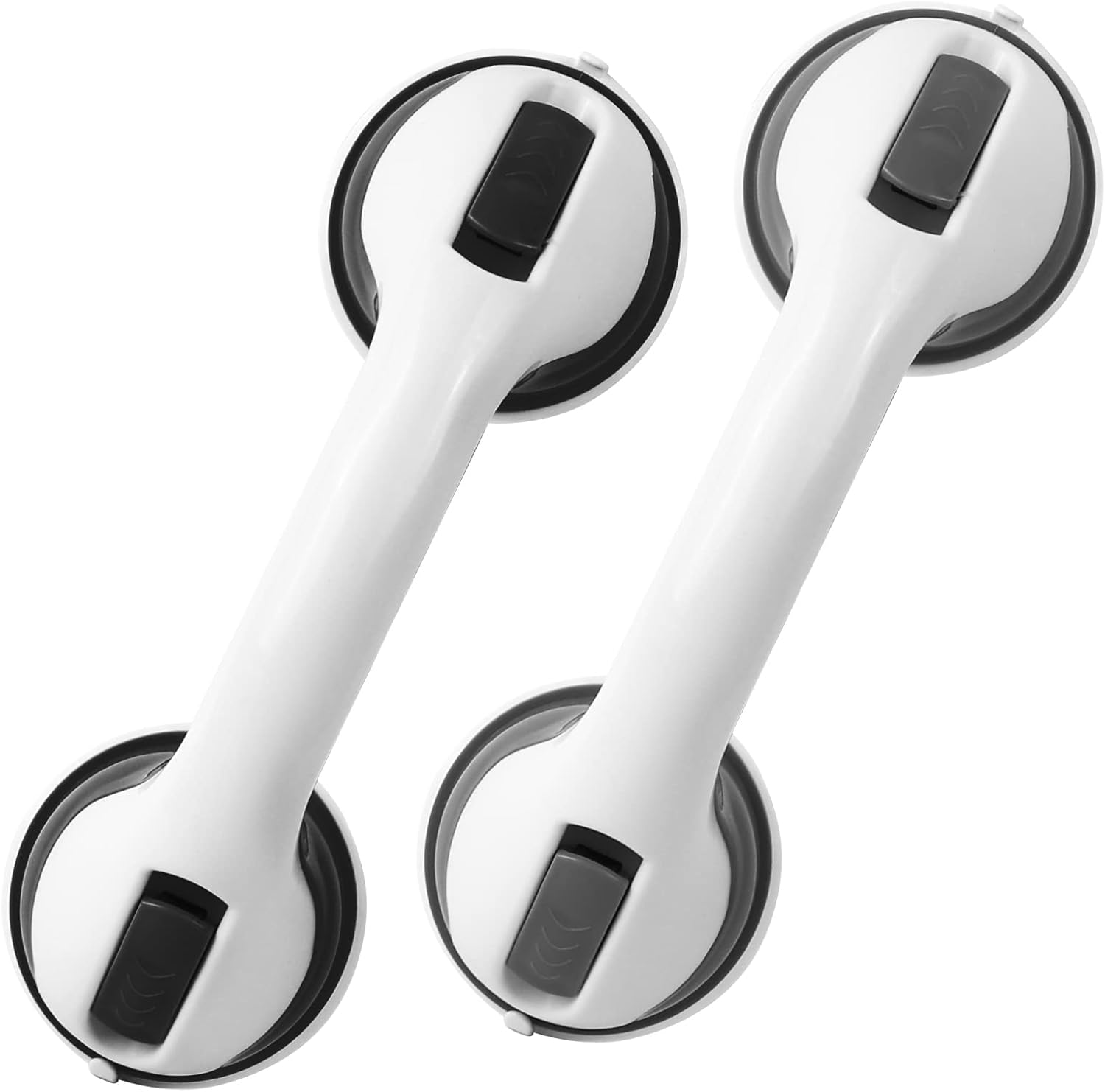 Suction Bathroom Grab Rails, Happybase 2pcs 12 inch Hand Rail for