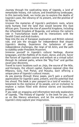 Independently Published Ngabo-Baker, Ange The History Of Uganda: From Ancient Legends To Modern Wonders thumb #1