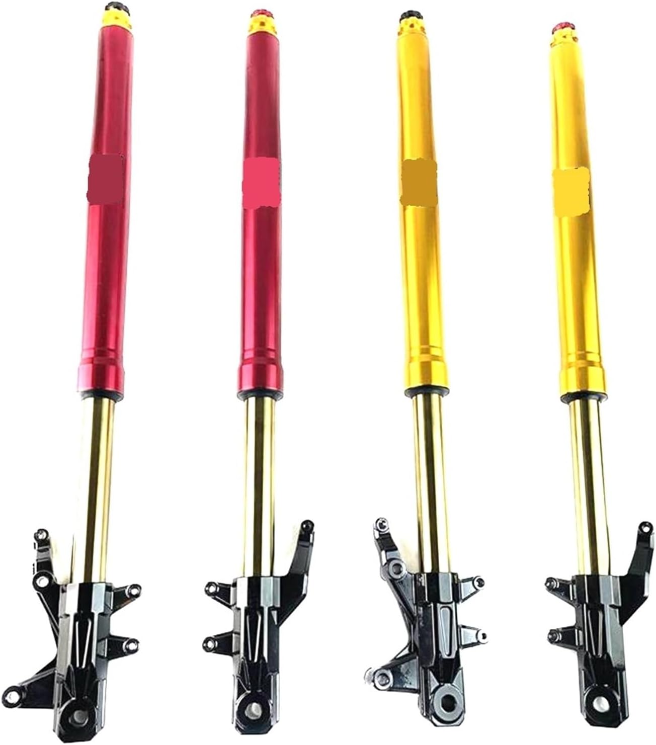Compatible With Msx125 M3 M5 M6 And Other Motorcycles Adjustable Front Fork Front Suspension Extended Absorber 665/720 Mm(720mm black)