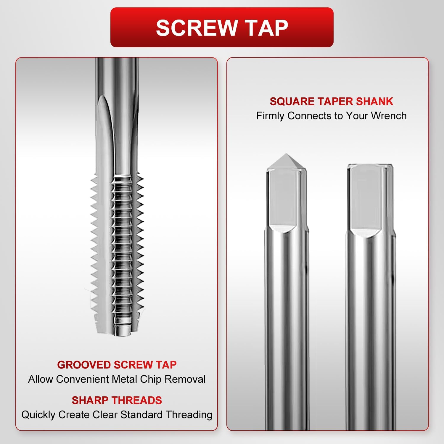 YSTOOL 131pcs Metric Helicoil Thread Repair Kit with HSS Drill Bits Thread Inserts Tap Breakoff Installation Tool Metric M5 M6 M8 M10 M12