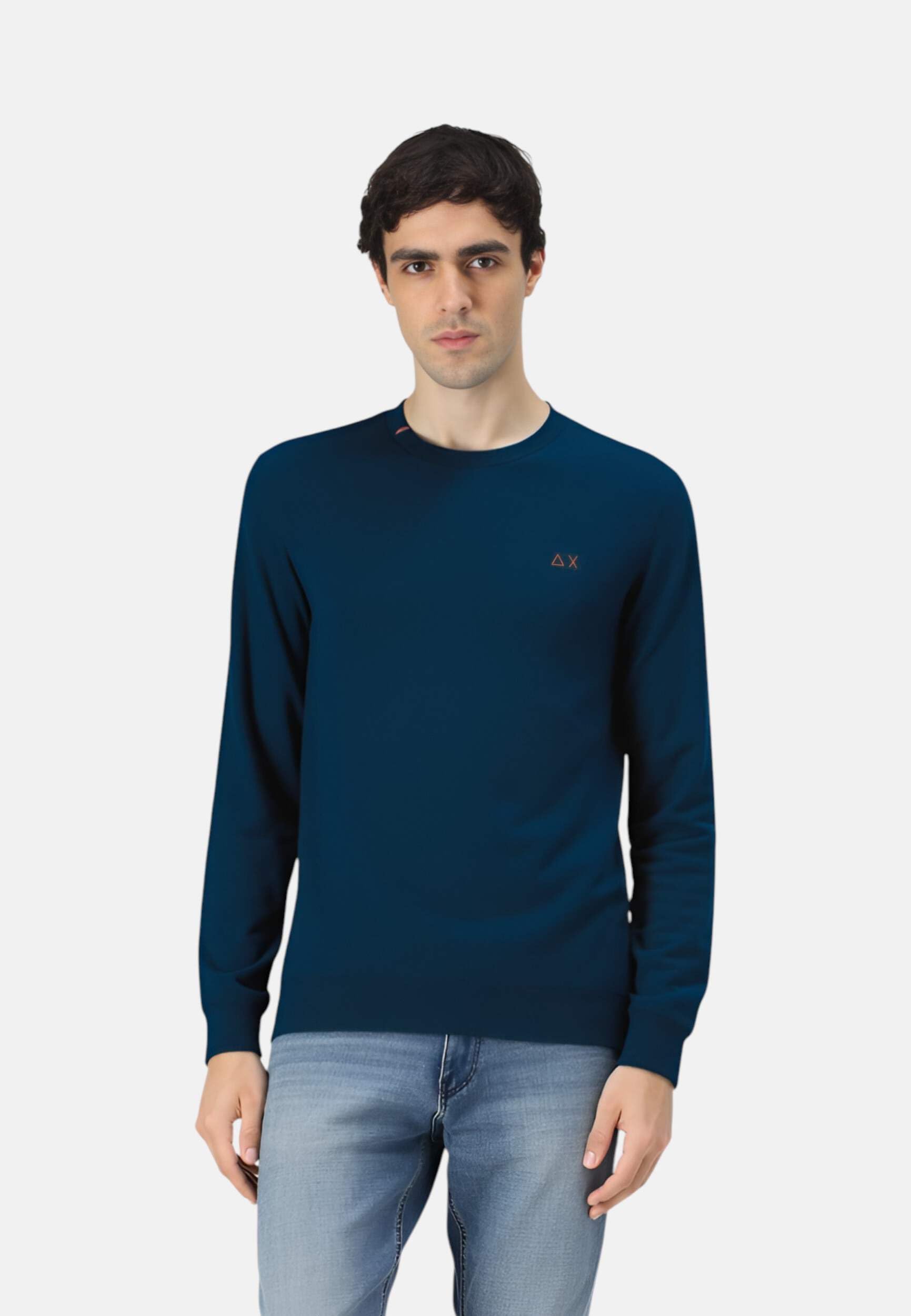 SUN68 Maglione Petrolio K45101 Petrolio