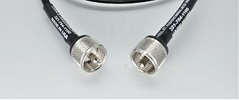 Quality Economy Coaxial Cable - Drop in Replacement for LMR-240/LMR240 - UHF-Male to UHF-Male - 25 Feet