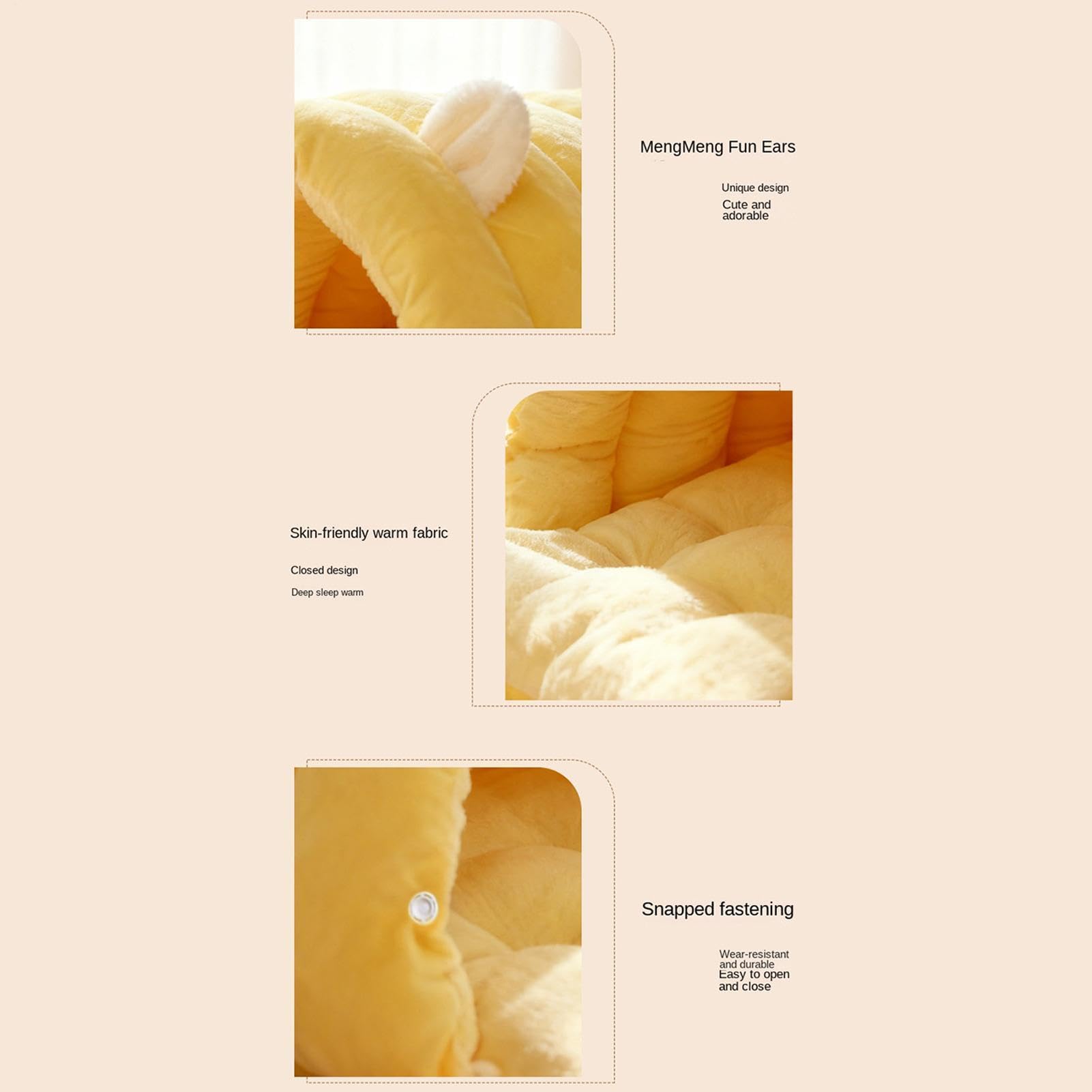 Cuccia per gatti chiusa coperta lavabile morbida e calda con cerniera