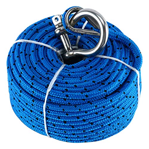 image for Amarine Made Boat Premium Anchor Rope for Electric Winches 3/16