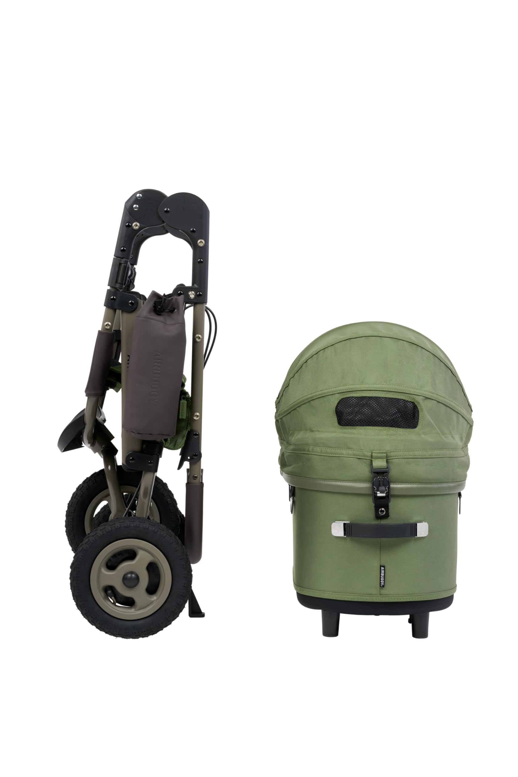 Amazon | AIRBUGGY DOME3 PREMIER REGULAR SET MOSSGREEN ADLI0165