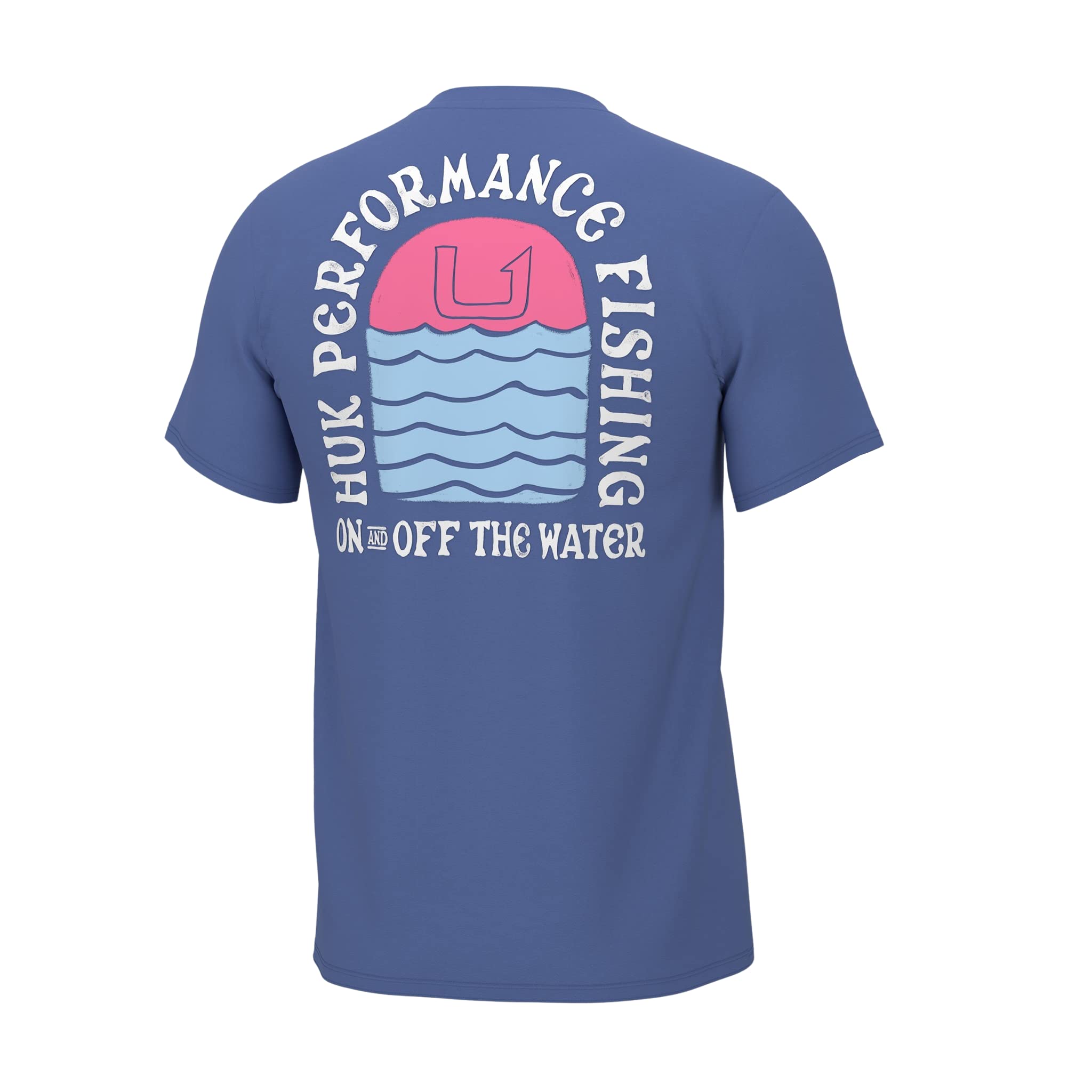 HUK Mens Performance Fishing Logo Tee, Short Sleeve T-Shirt for Men — view 96