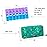 ZUMD Weekly 7 Day Pill Organizer Case 2 Times a Day (AM/PM), Large Portable Pill Box 7 Day for Vitamin Medicine, Pill Case with Quilted Fabric Zipper Cute Bag for Travel or Daily