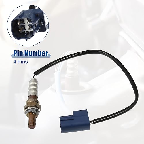 Miniatura 7 de ACROPIX Downstream - Sensor de oxígeno O2 para Nissan Frontier Pathfinder, paquete de 1, color negro