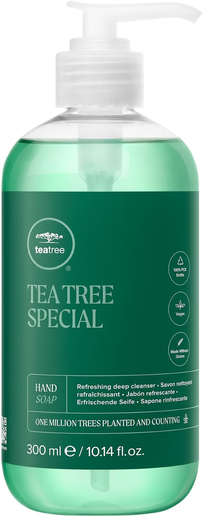 Tea Tree Hand Soap, Liquid Hand Wash with Tea Tree, Deep Cleans + Refreshes
