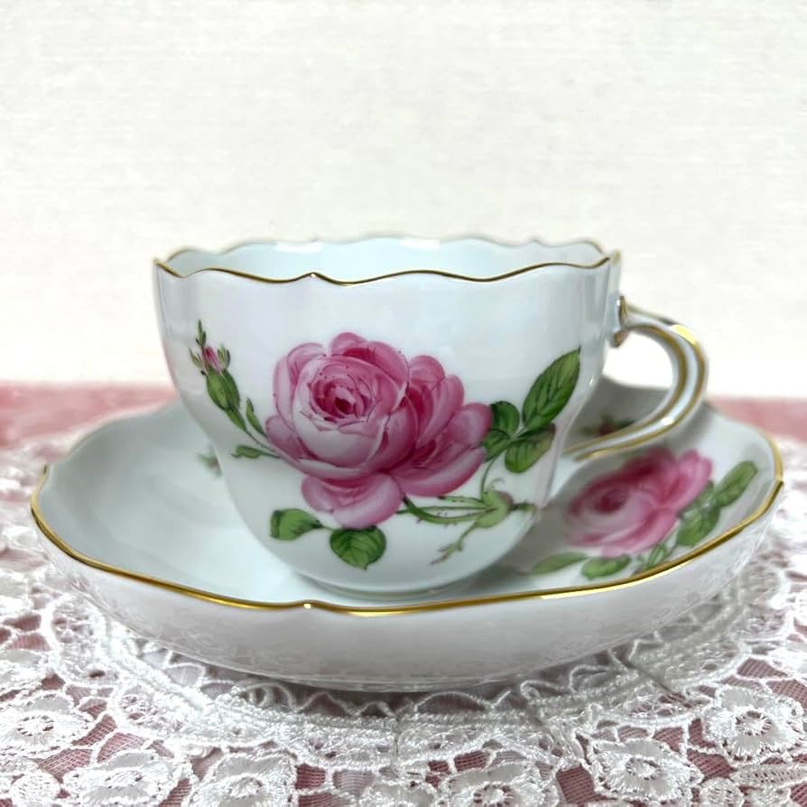 新品・未使用、一級品　マイセン三つ花（ピンクローズ）　20.0Φcmデザート皿 新品・未使用、一級品 マイセン三つ花（ピンクローズ） 20.0Φcm