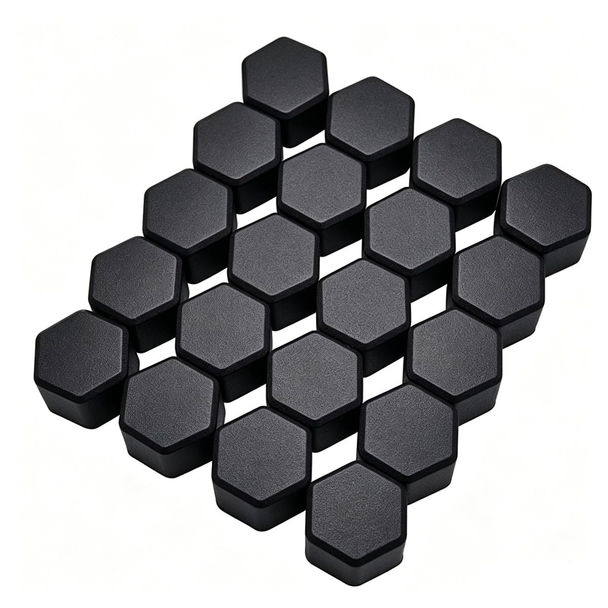 Gebildet Black-Rubber/19Mm 20Pcs Black Silicone Car Vehicle Wheel Nut Lug Hub Covers Screw Dust Protect Caps