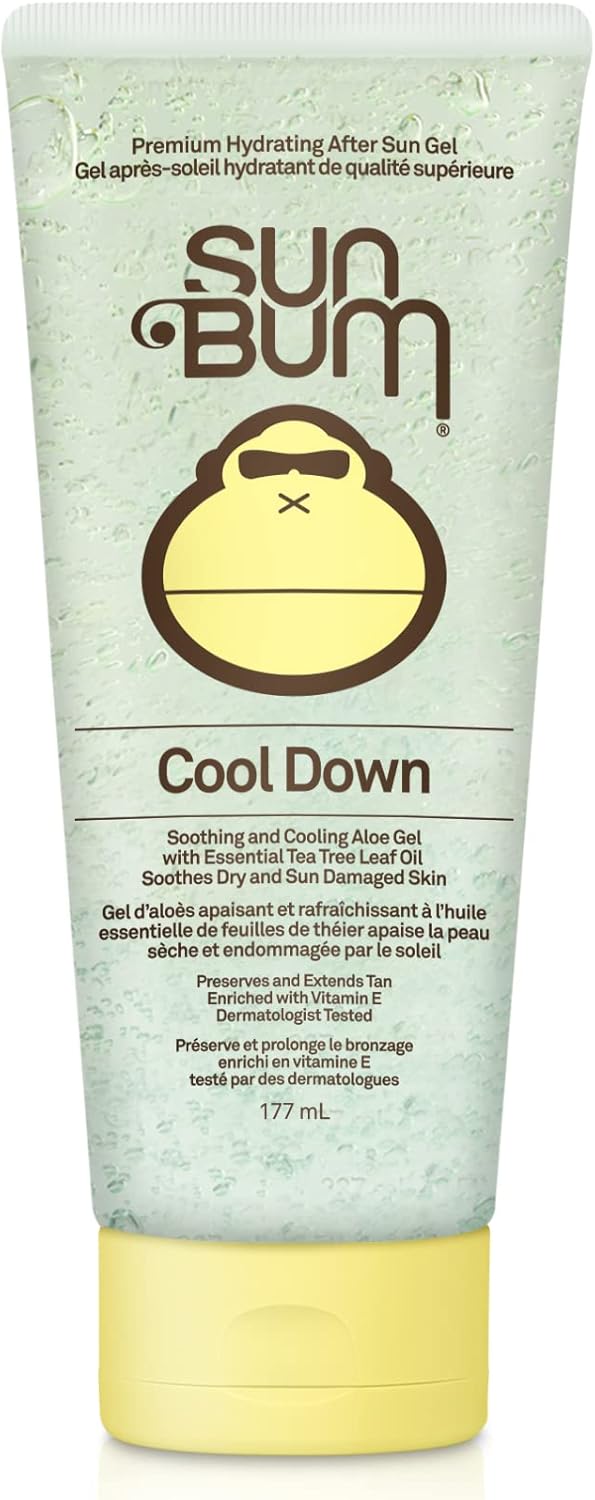 Sun Bum Cool Down Aloe Vera Gel Vegan and Hypoallergenic After Sun