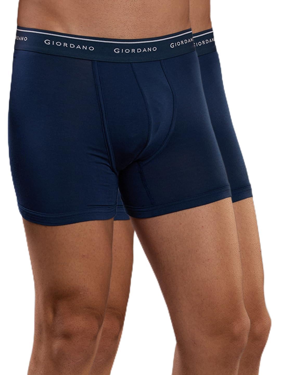 giordano Men’s Modal Blend Stretch Mid-Rise Trunks – Silky Soft, Lightweight, Moisture Control, Comfort Fit – Pack of 2, GMUGBRF305-picture-49