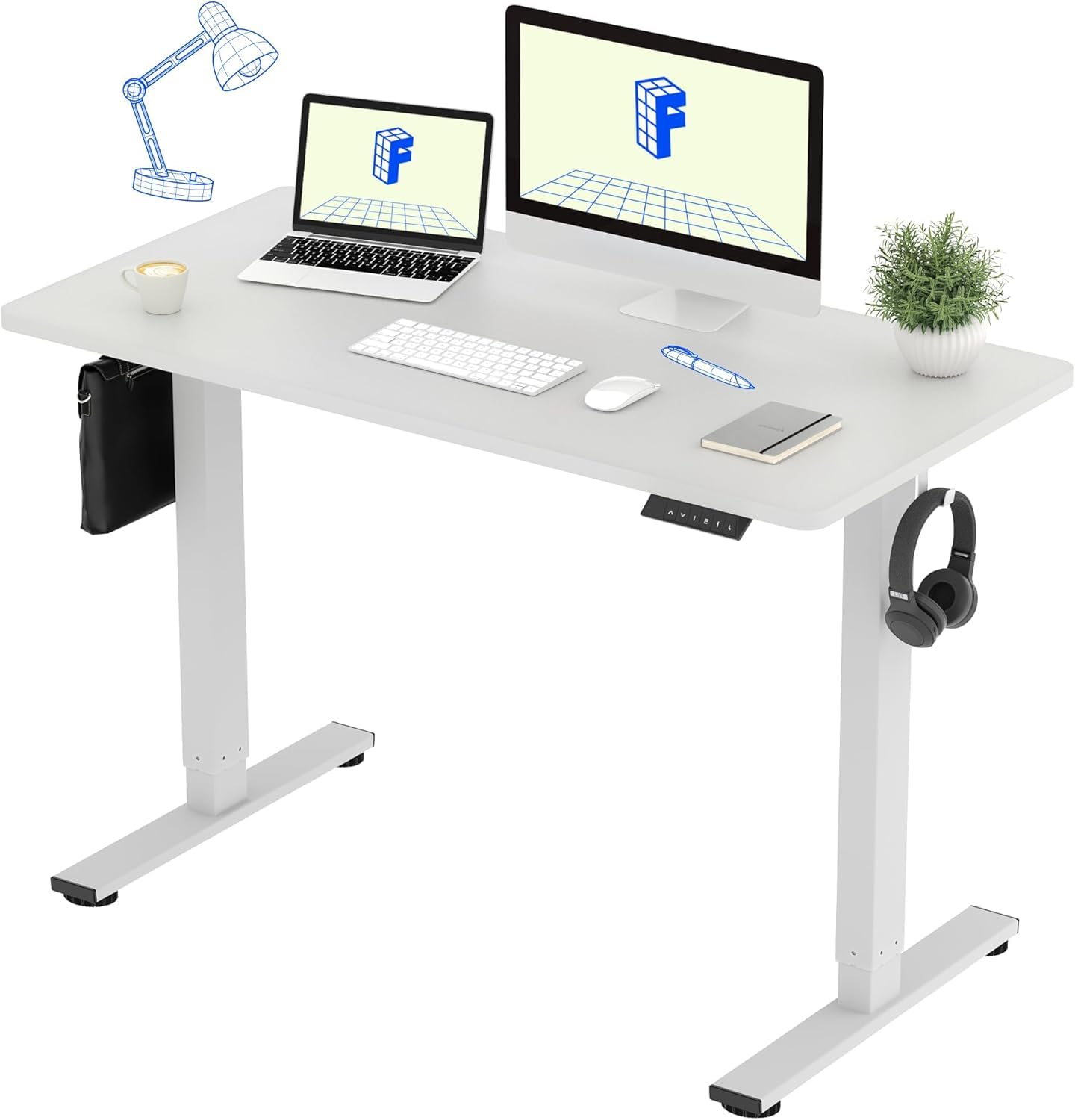 Leoさま専用FLEXISPOT電動式スタンディングデスク幅120奥行60EF1 Amazon | FLEXISPOT 電動式スタンディングデスク(幅120×奥行60